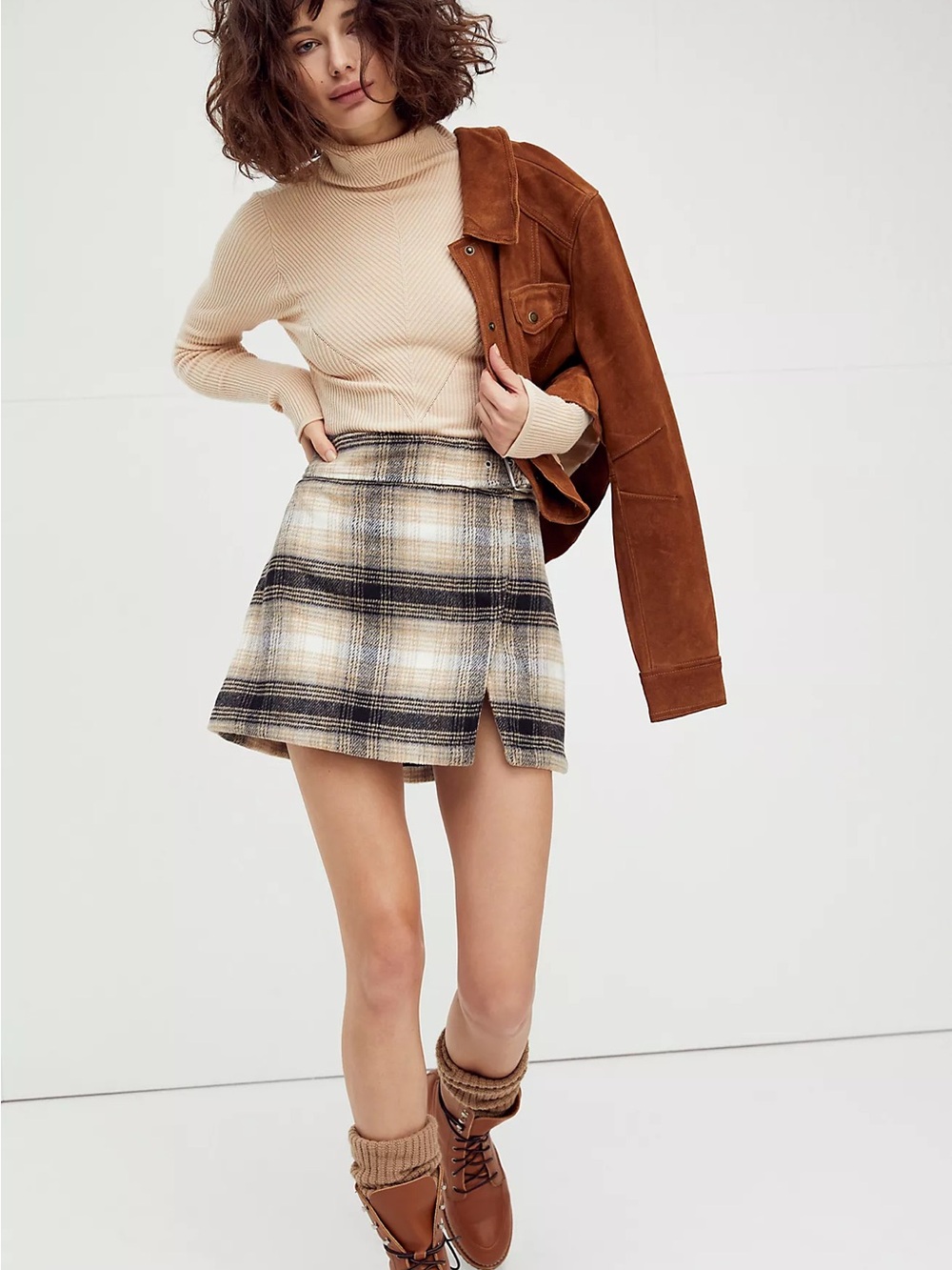 Free People Ari wrap skirt size 6